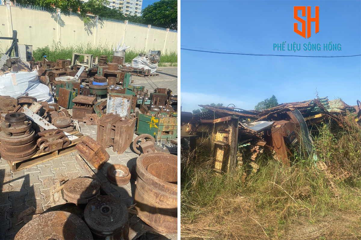 Hoạt động thu mua phế liệu Sắt thép thực tế - Phế liệu Sông Hồng